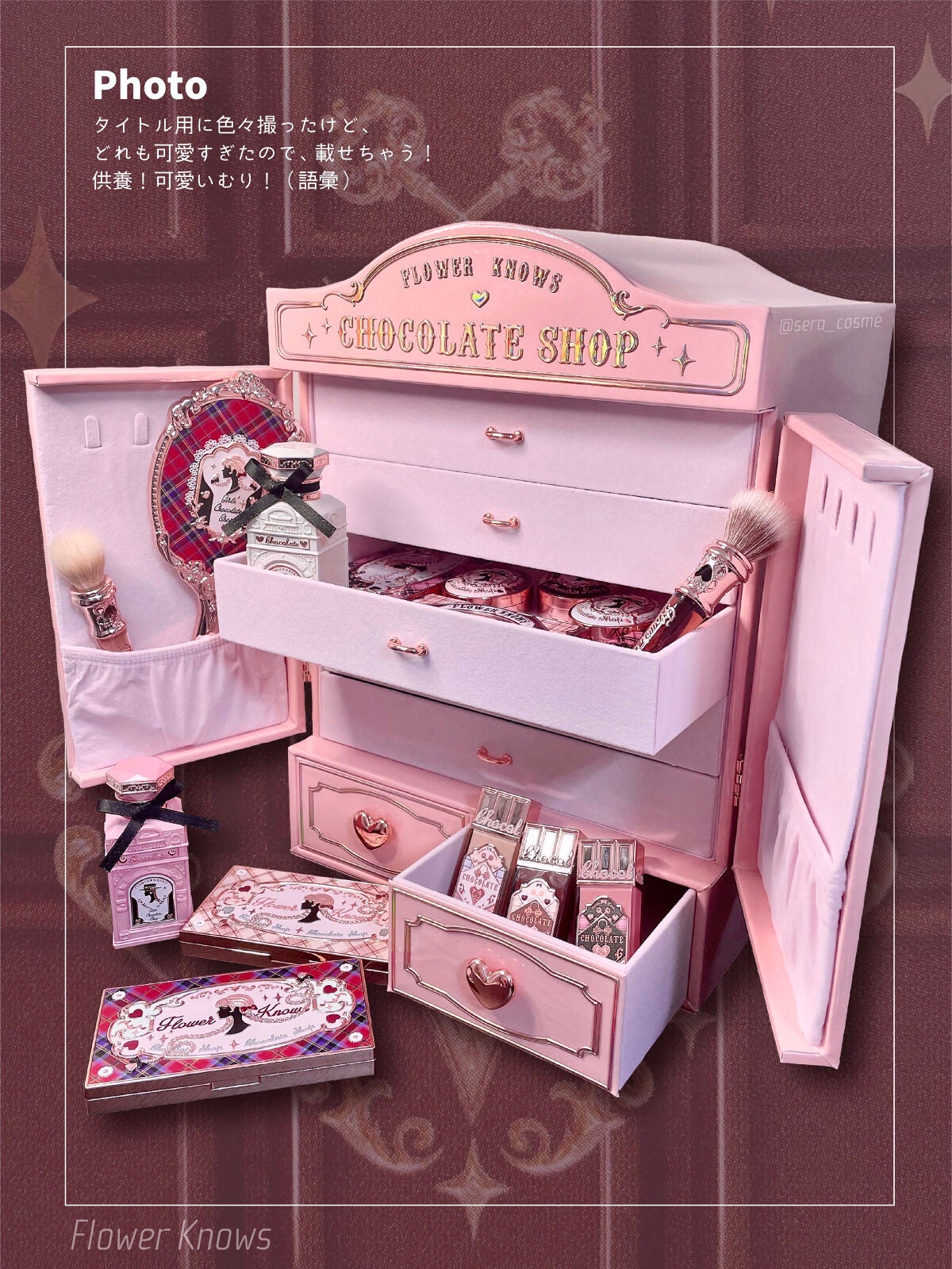 チョコレートシリーズ クラウドマットリップ/FlowerKnows/口紅を使ったクチコミ(7枚目)