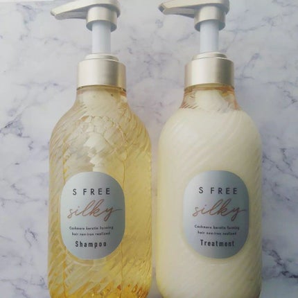 シャンプー シルキースムース/トリートメント シルキースムース /S FREE/市販シャンプーを使ったクチコミ(1枚目)