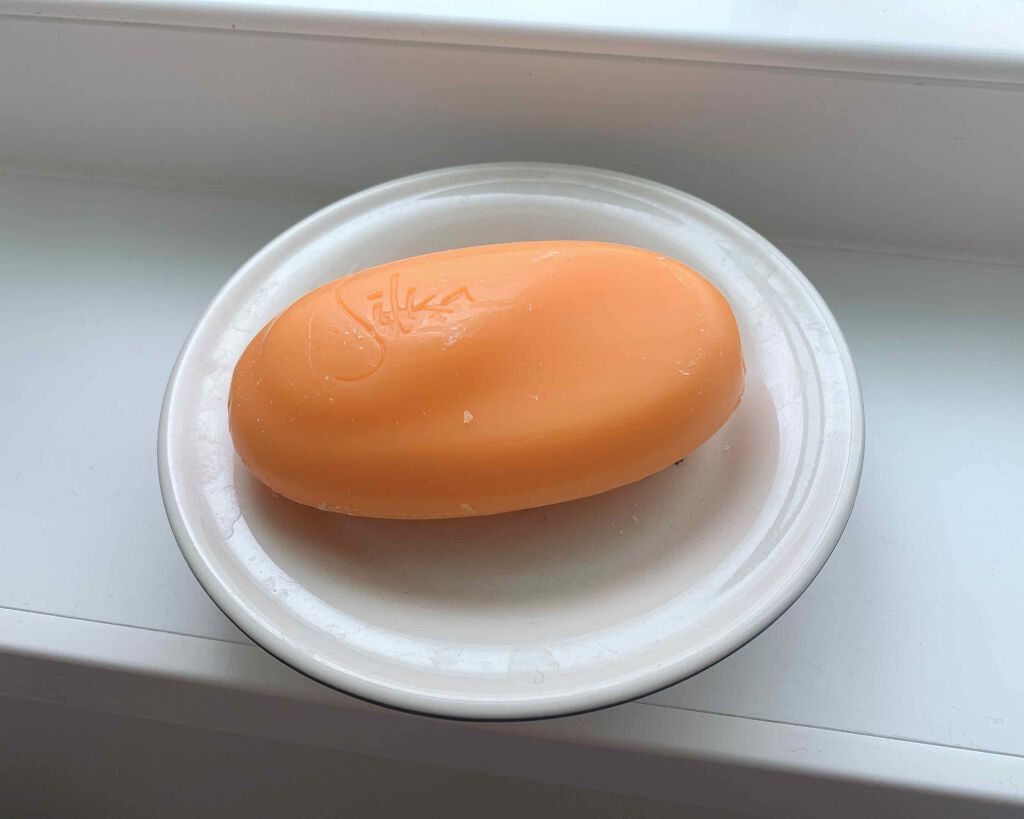 パパイヤ石鹸　Silka/パパイヤ石鹸　Silka/洗顔石鹸を使ったクチコミ（1枚目）