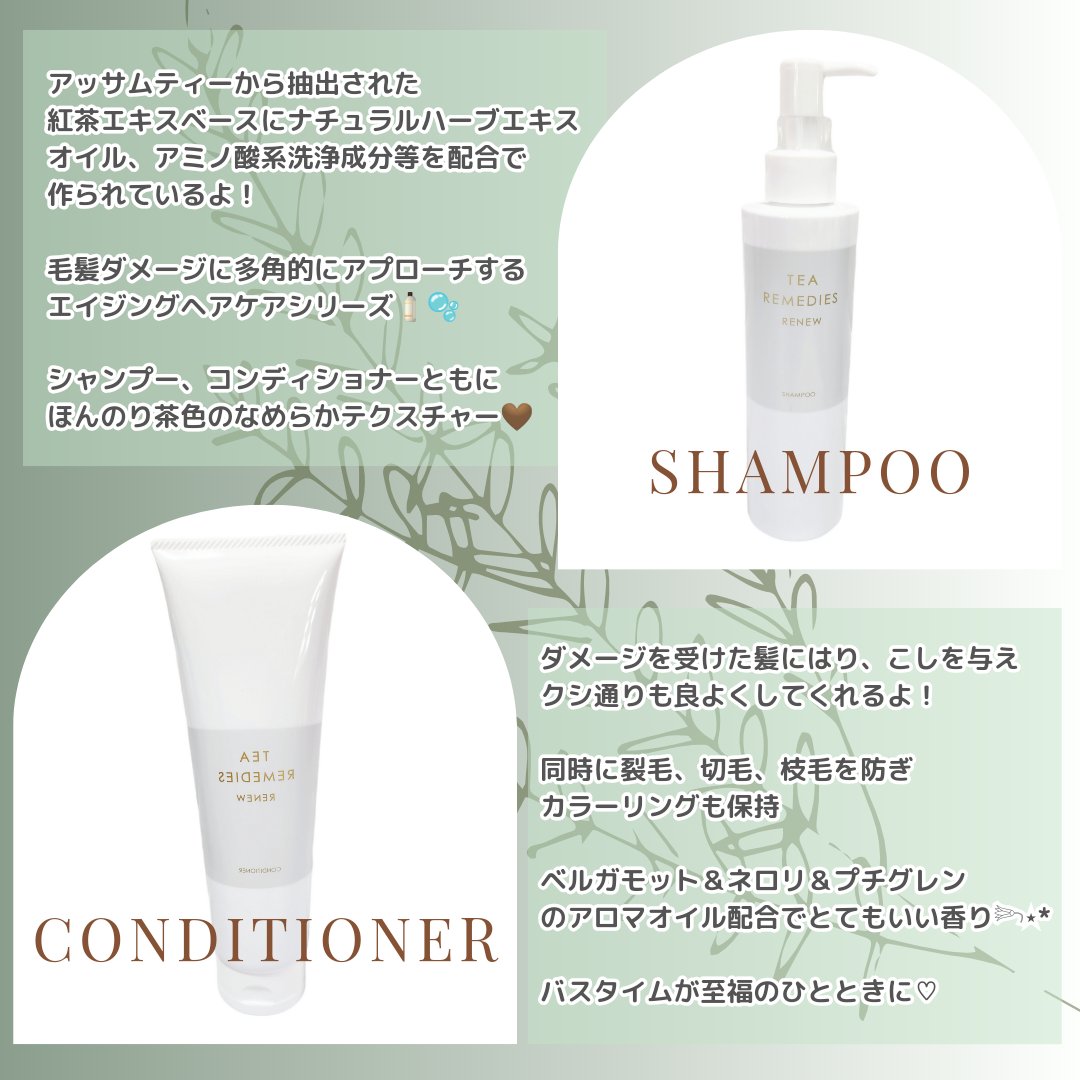 TEA REMEDIES RENEW シャンプー/TEA REMEDIES/市販シャンプーを使ったクチコミ（3枚目）