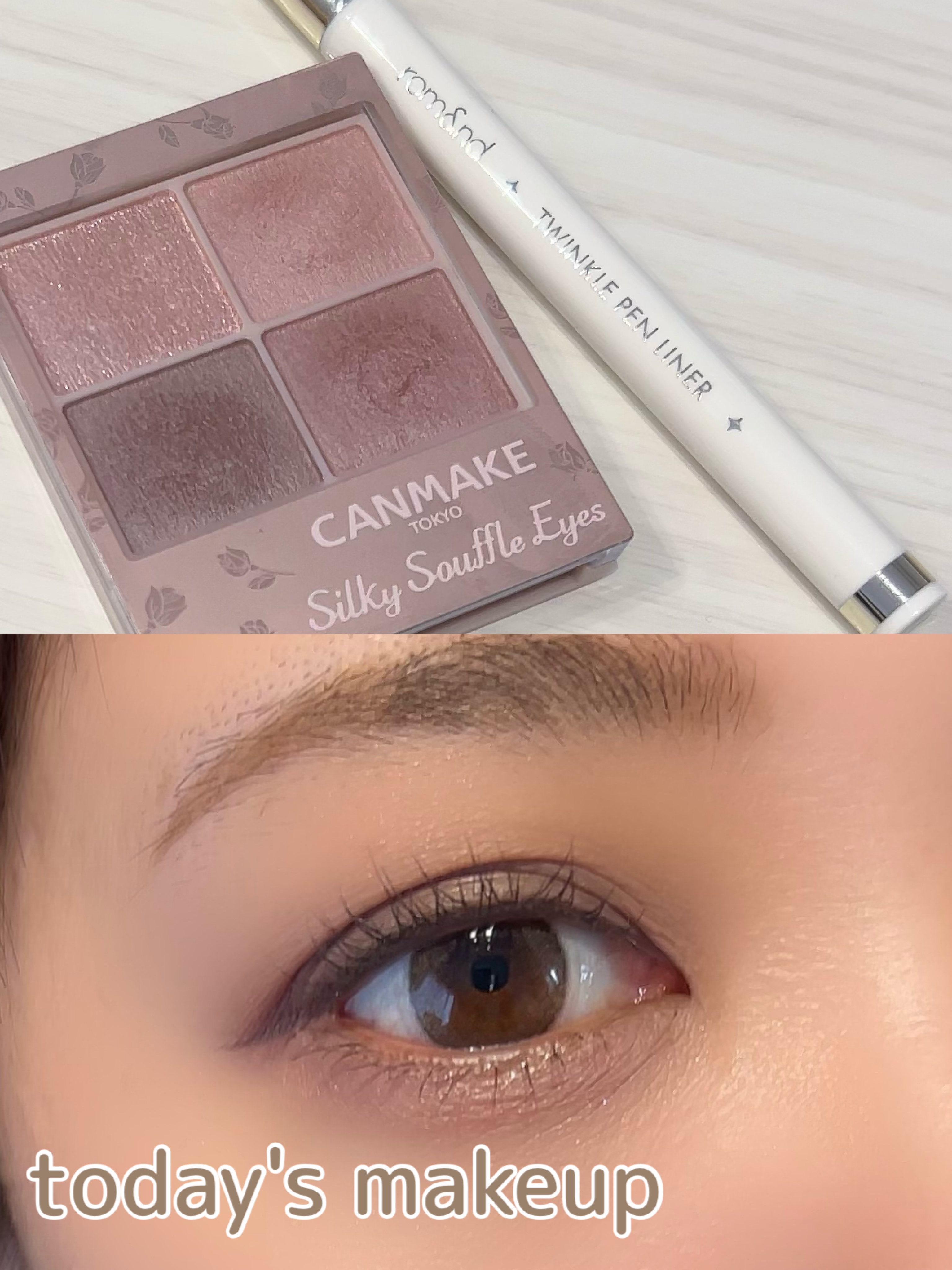 シルキースフレアイズ（マットタイプ）/キャンメイク/アイシャドウパレットを使ったクチコミ（1枚目）