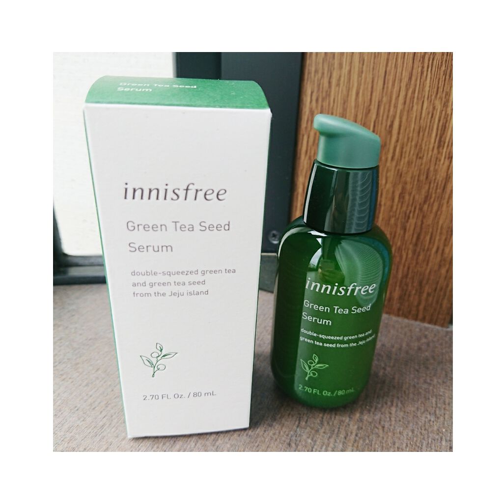 グリーンティーシード セラム/innisfree/美容液を使ったクチコミ（1枚目）