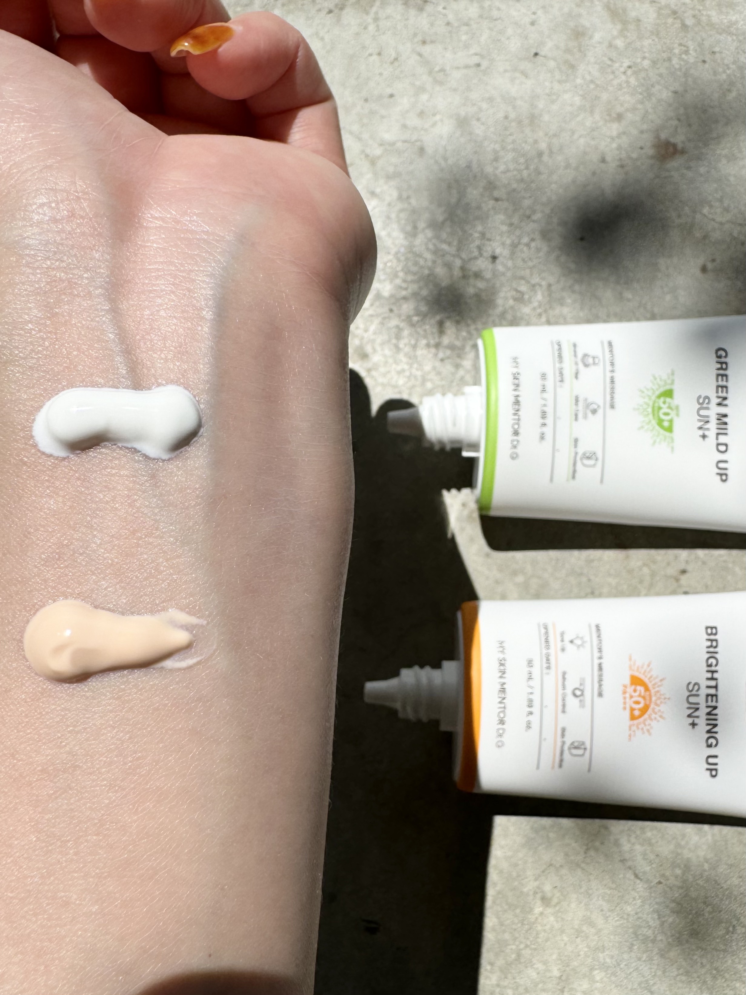 ブライトニングアップサンプラス/Dr.G/日焼け止めクリームを使ったクチコミ（2枚目）