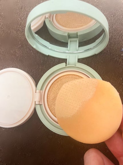 ジヴェルニー 密着カバークッション/GIVERNY/クッションファンデーションを使ったクチコミ(2枚目)