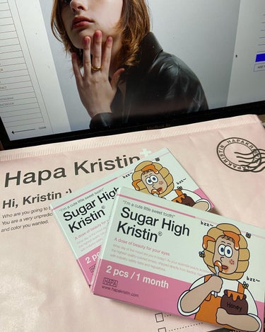 Suger High Kristin/Hapa kristin/カラーコンタクトレンズを使ったクチコミ（1枚目）