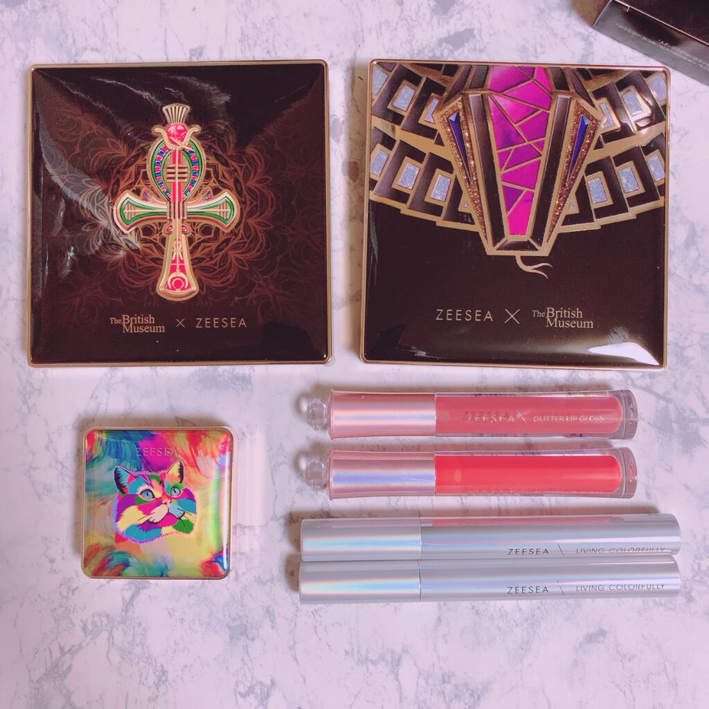 大英博物館 エジプトシリーズ アイシャドウパレット/ZEESEA/アイシャドウパレットを使ったクチコミ（1枚目）