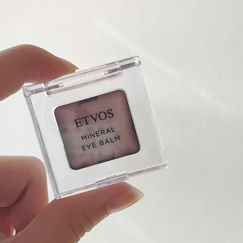 ミネラルアイバーム/エトヴォス/ジェル・クリームアイシャドウを使ったクチコミ(1枚目)