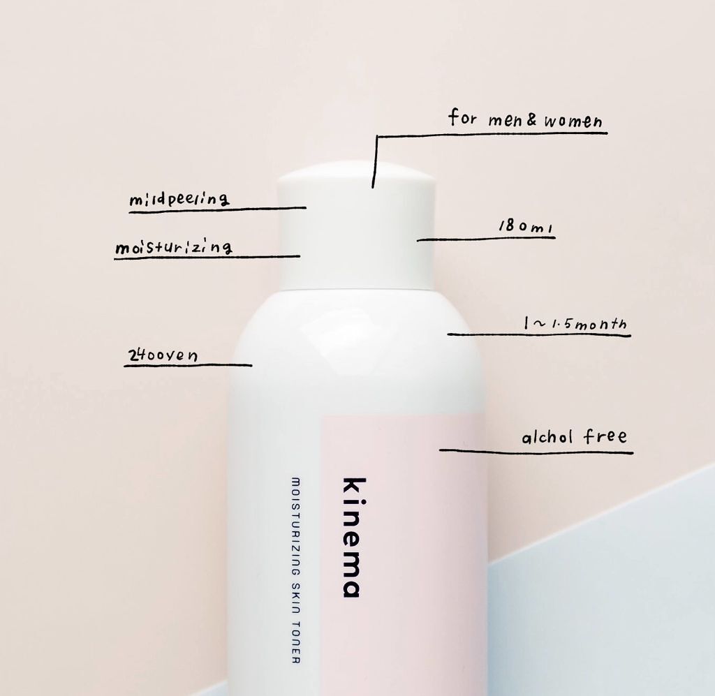 モイスチャーライジング・スキントナー (拭き取り化粧水)/kinema/拭き取り化粧水を使ったクチコミ（2枚目）