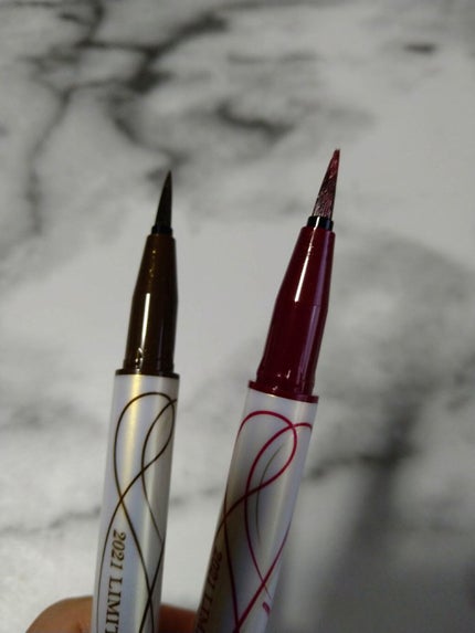 プライムリキッドアイライナー リッチジュエル/ヒロインメイク/リキッドアイライナーを使ったクチコミ(2枚目)