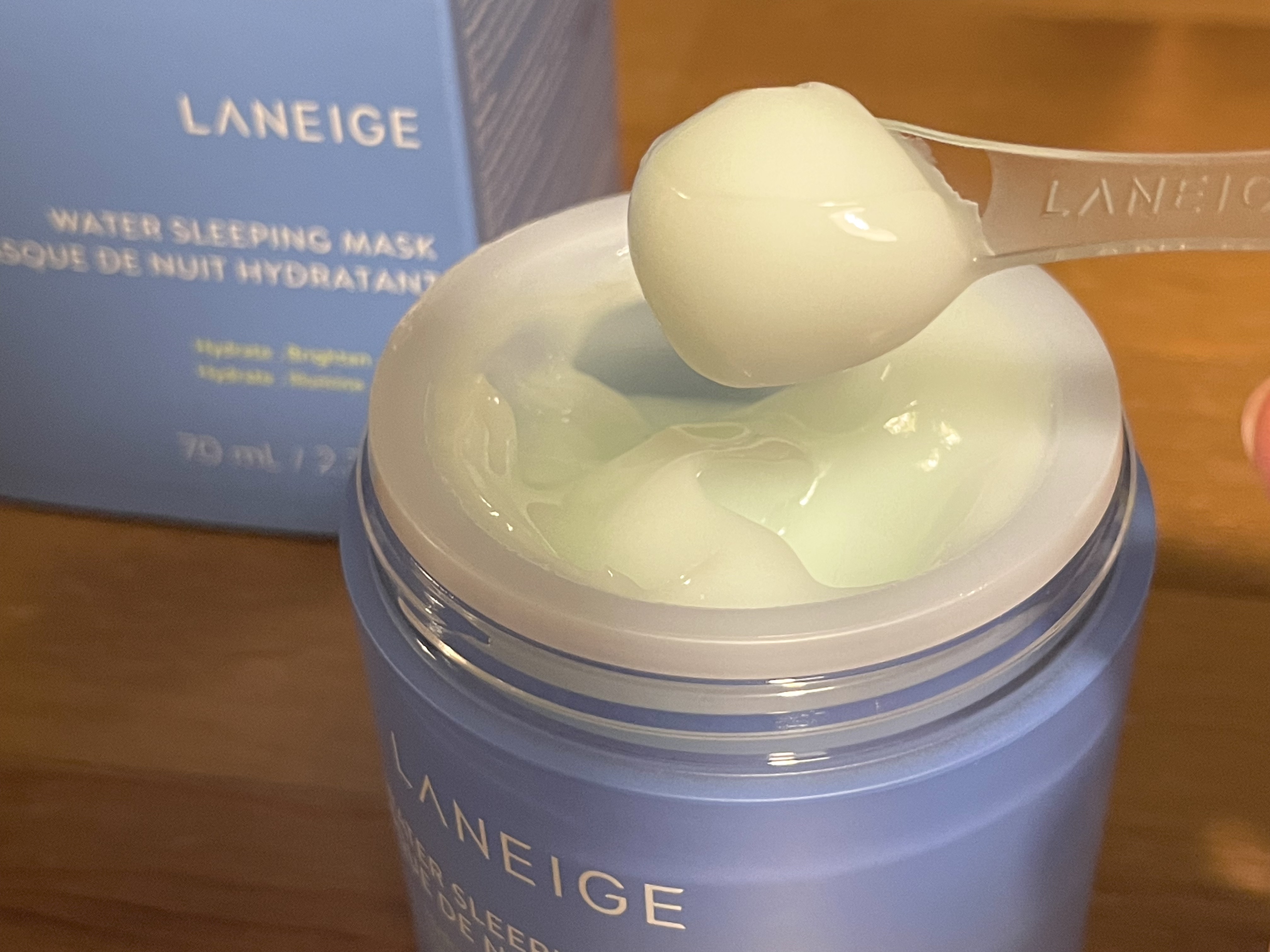ウォータースリーピングマスク/LANEIGE/フェイスクリームを使ったクチコミ（2枚目）