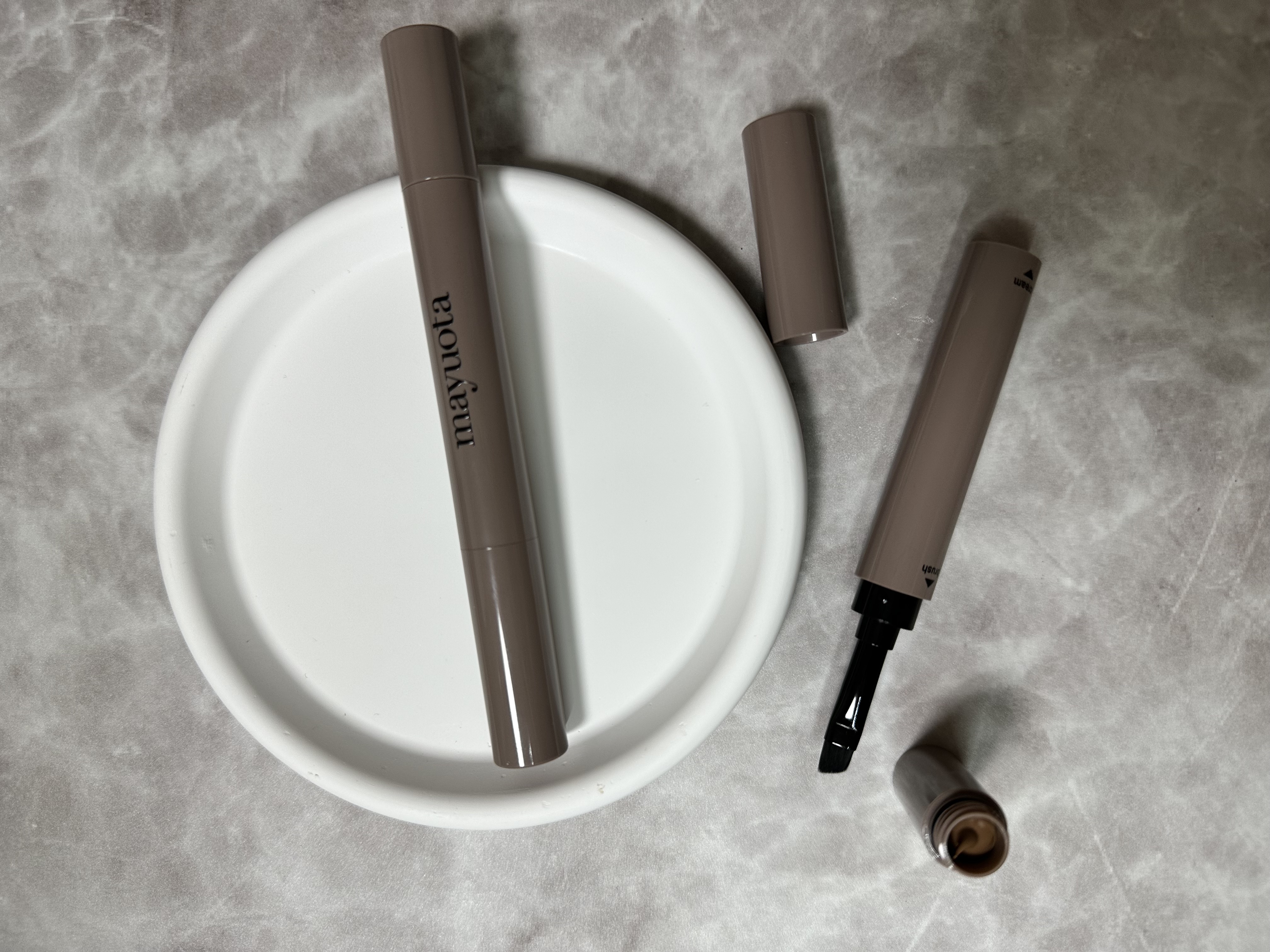 アイブロウクリームポマード/mayuota/その他アイブロウを使ったクチコミ（2枚目）