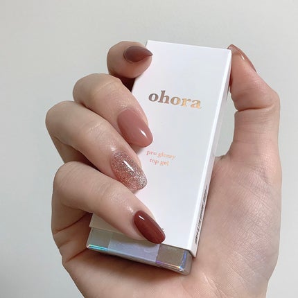 セミキュアジェルネイル(ハンド)/ohora/ネイルシールを使ったクチコミ(6枚目)