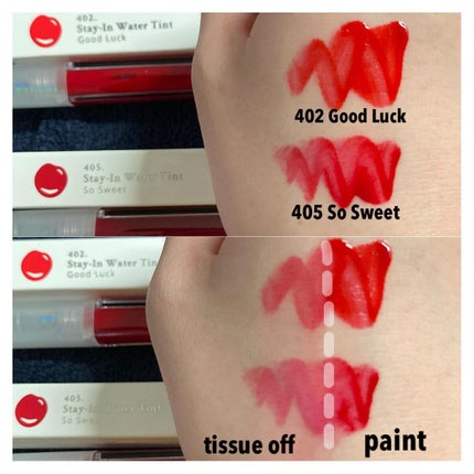 ステイインウォーターティント/Flynn/リップティントを使ったクチコミ(5枚目)