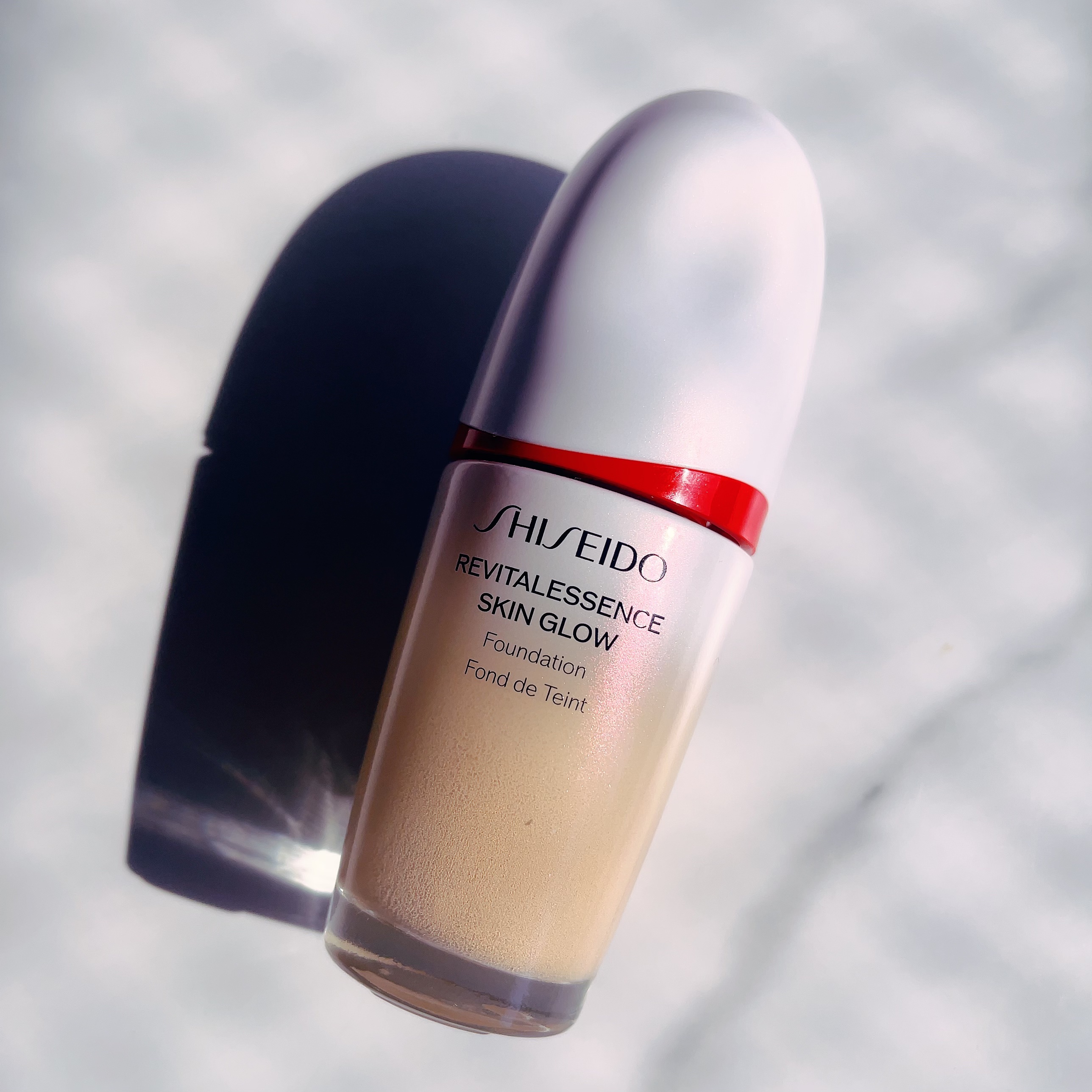 エッセンス スキングロウ ファンデーション/SHISEIDO/リキッドファンデーションを使ったクチコミ（1枚目）