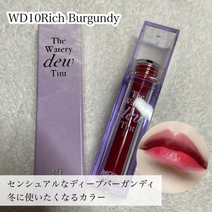 ザ ウォータリーデューティント/MERZY/リップティントを使ったクチコミ(8枚目)