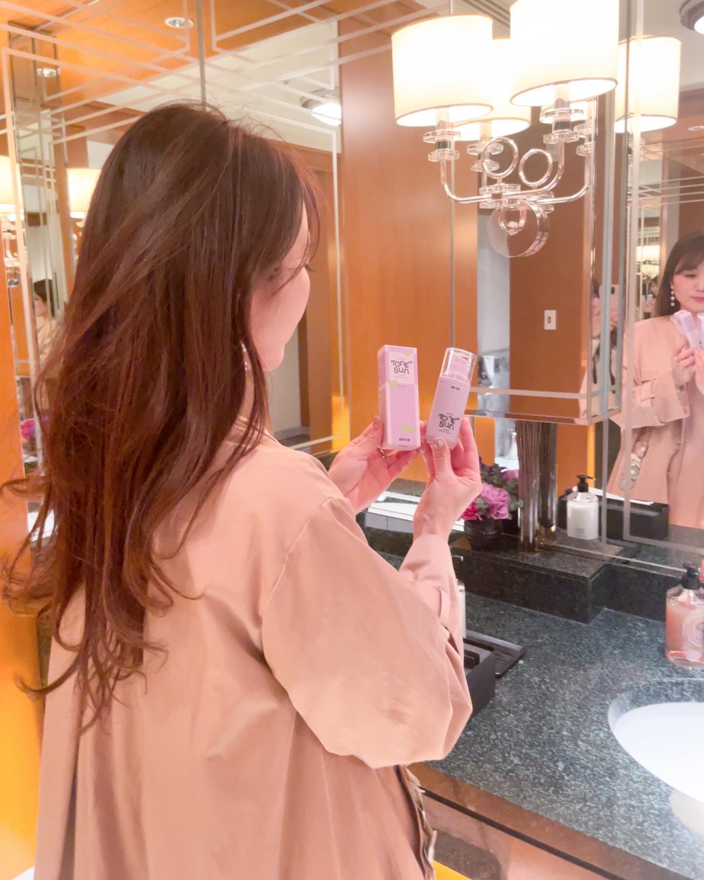 サンデートーンアップサンセラム/EDIT.B/美容液を使ったクチコミ（2枚目）