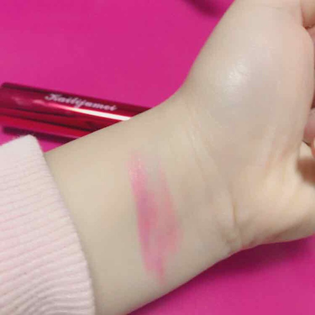 フラワーティントリップN オイルイン/Kailijumei/リップティントを使ったクチコミ（2枚目）