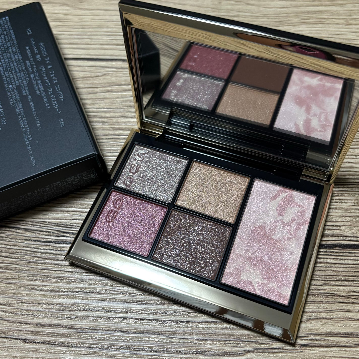 SUQQU アイ&フェイス コンパクト/SUQQU/アイシャドウパレットを使ったクチコミ(1枚目)