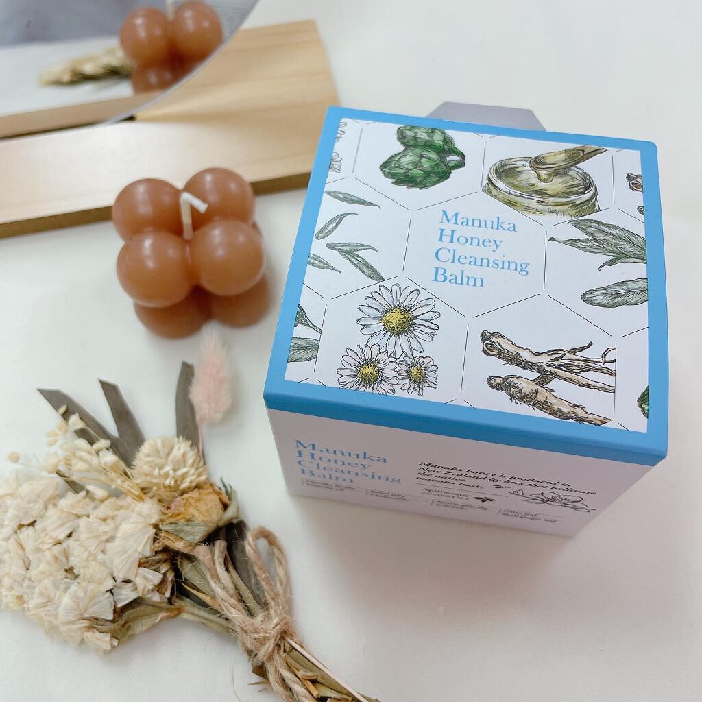 マヌカハニー クレンジングバーム/アピセラピーコスメティクス/クレンジングバームを使ったクチコミ(2枚目)