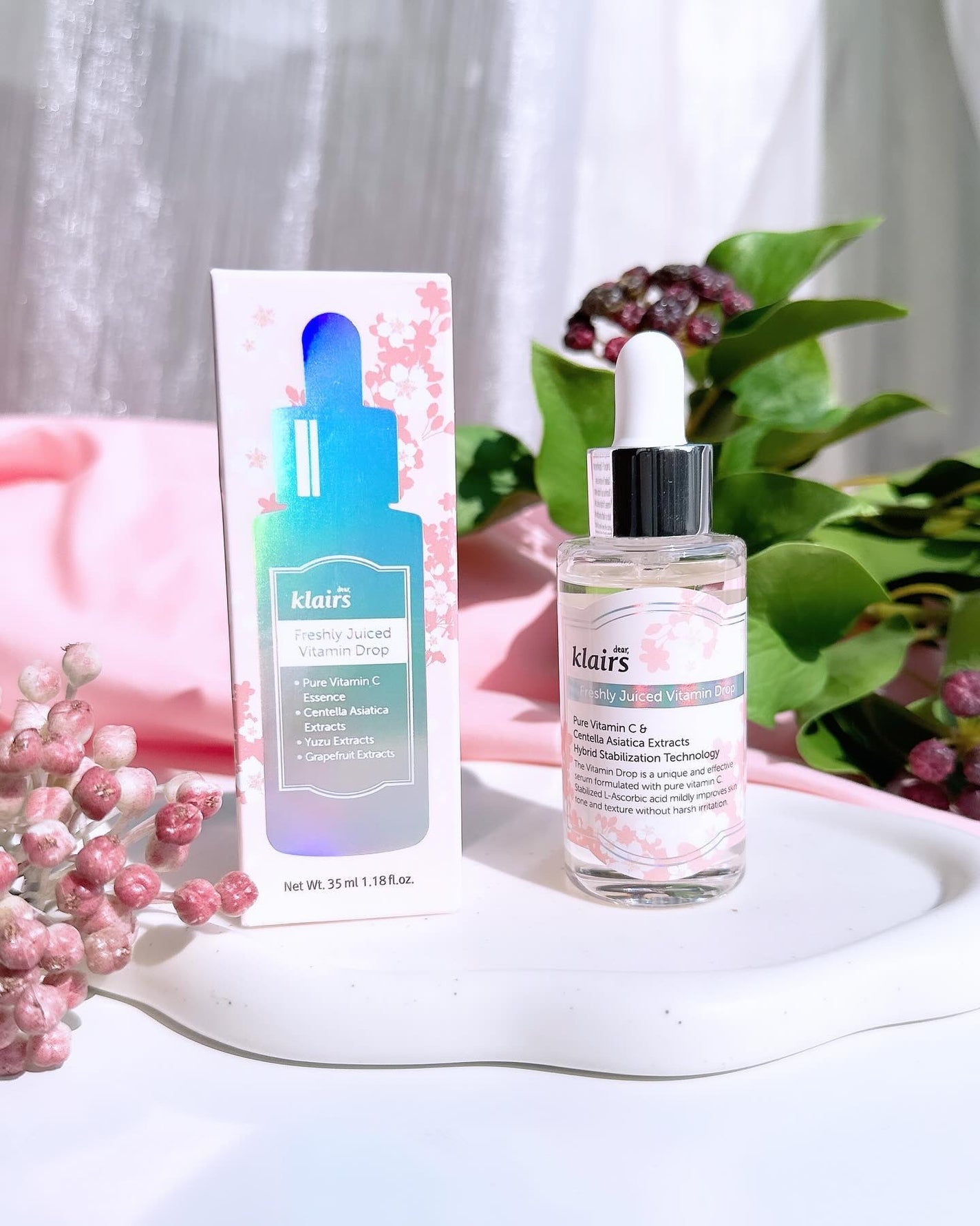 フレッシュリージュースドビタミンドロップ(35ml)/Klairs/美容液を使ったクチコミ(1枚目)