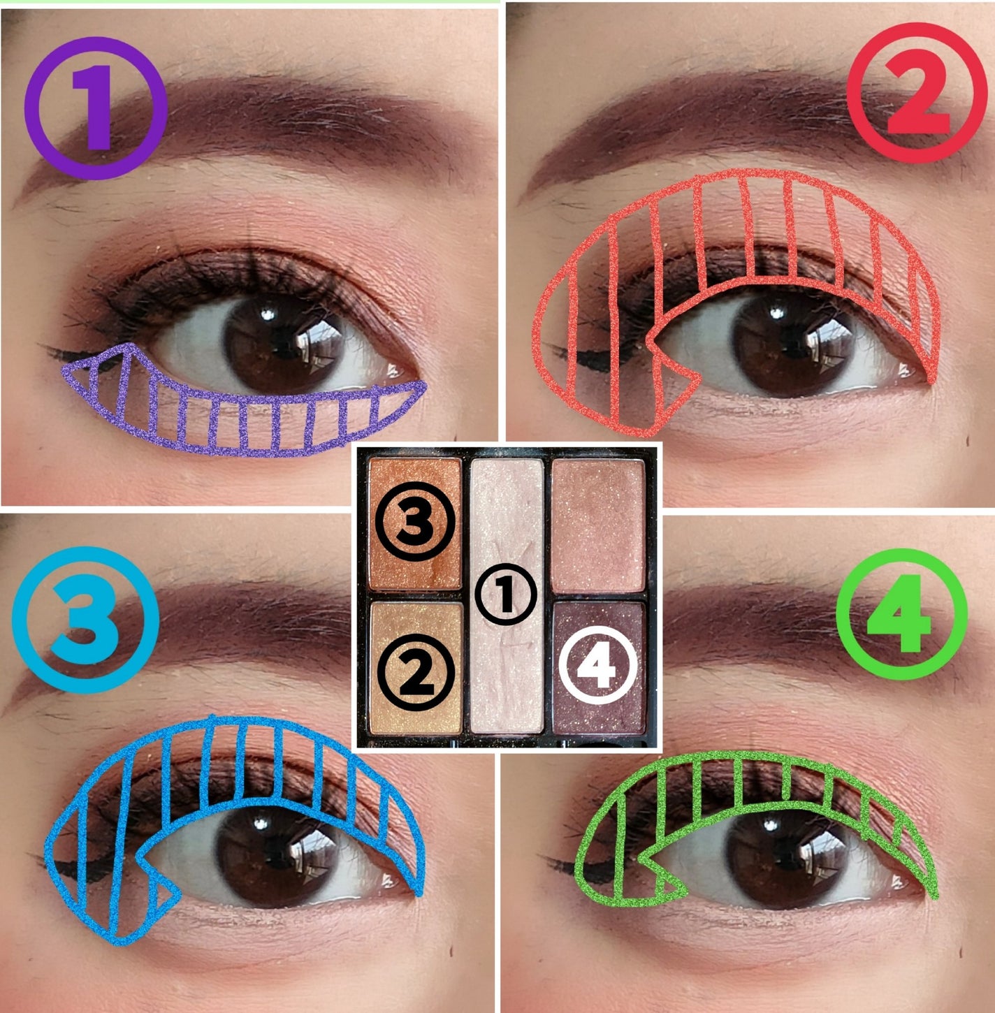 ミックスアイブロウ/キャンメイク/パウダーアイブロウを使ったクチコミ(4枚目)