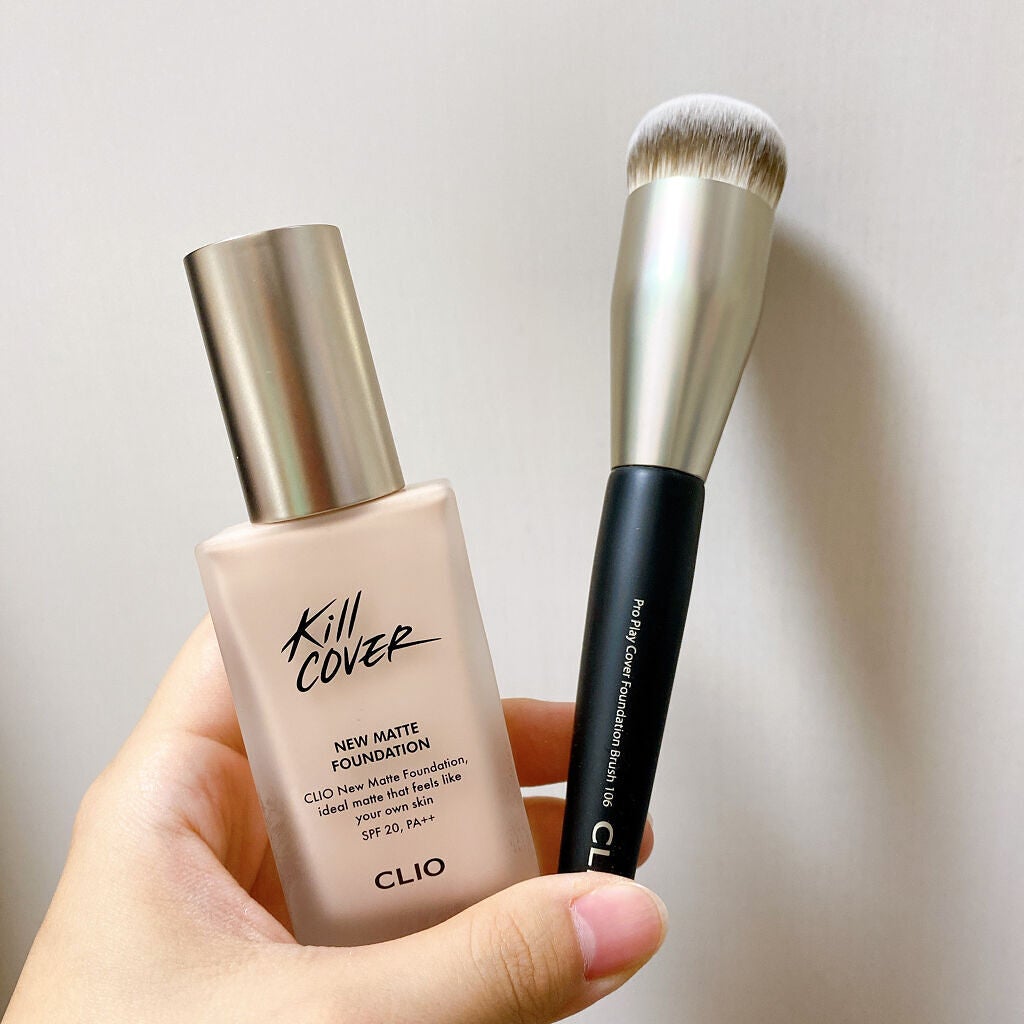 キルカバーニューマットファンデーション/CLIO/リキッドファンデーションを使ったクチコミ(1枚目)