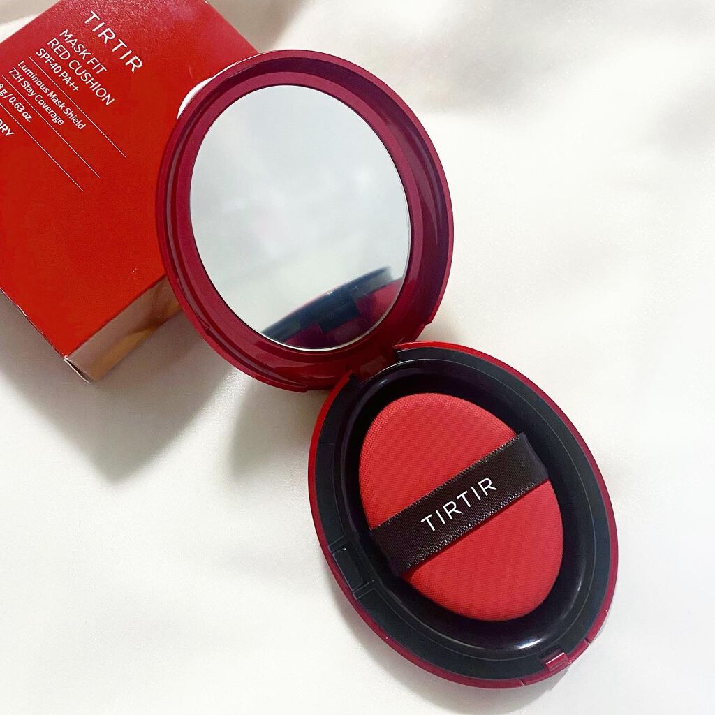 マスク フィット レッド クッション/TIRTIR(ティルティル)/クッションファンデーションを使ったクチコミ（2枚目）