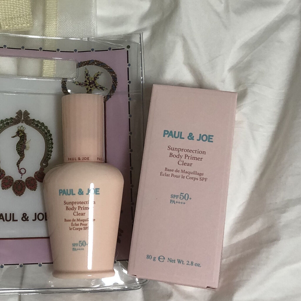 サンプロテクション ボディプライマー クリア/PAUL & JOE BEAUTE/日焼け止めローションを使ったクチコミ（2枚目）