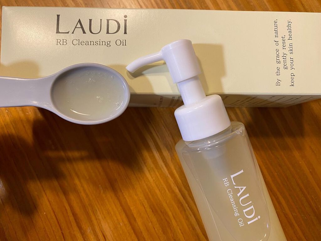 Carrie125 on LIPS 「【ラウディ RBクレンジングオイル】米ぬかオイルでクレンジング..」(3枚目)