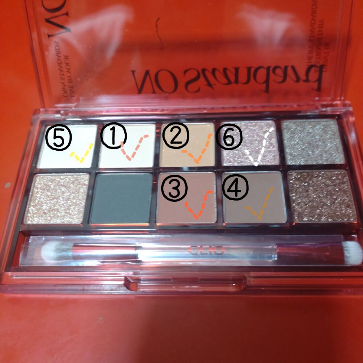 プロ アイ パレット/CLIO/アイシャドウパレットを使ったクチコミ（2枚目）