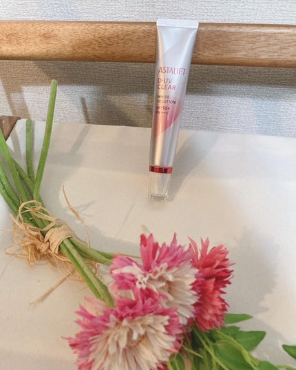 D-UVクリア ホワイトソリューション/アスタリフト/日焼け止めクリームを使ったクチコミ(1枚目)