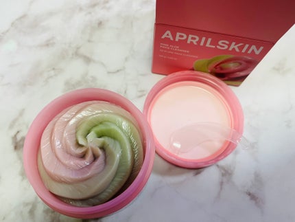 ピンクアロエメレンゲクレンザー/APRILSKIN/その他洗顔料を使ったクチコミ(1枚目)