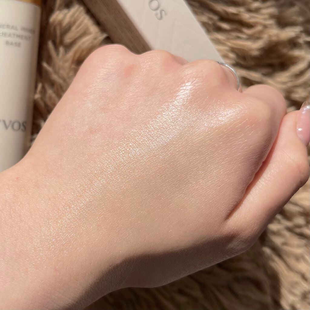 ミネラルインナートリートメントベース/エトヴォス/化粧下地を使ったクチコミ(5枚目)