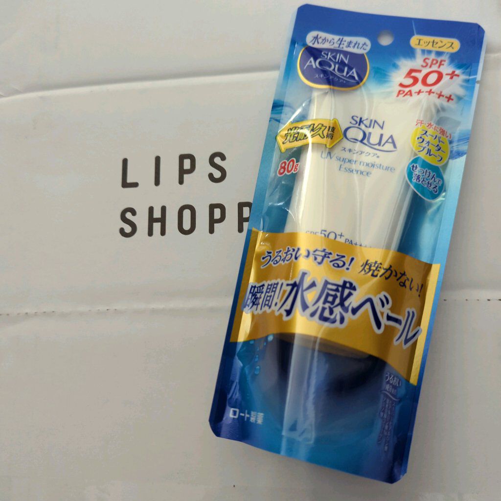 スーパーモイスチャーエッセンス/スキンアクア/日焼け止め・UVケアを使ったクチコミ（1枚目）