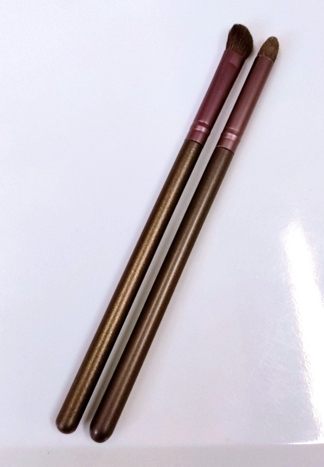 シェーディングブラシ 馬毛/DAISO/メイクブラシを使ったクチコミ（3枚目）