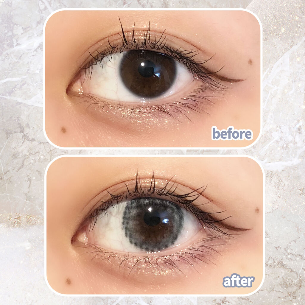 Classi Mood Gray/Classilens/カラーコンタクトレンズを使ったクチコミ（2枚目）