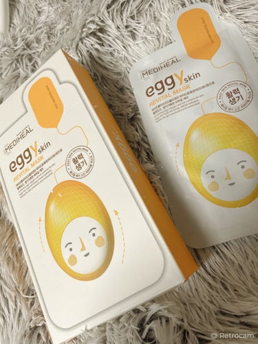 eggy Skin Firming Mask/MEDIHEAL/シートマスク・パックを使ったクチコミ（2枚目）