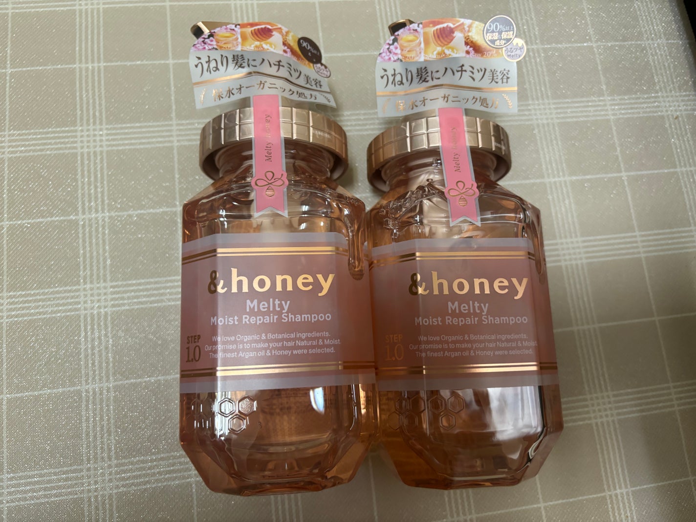 &honey Melty モイストリペア シャンプー1.0/モイストリペア ヘアトリートメント2.0/&honey/市販シャンプーを使ったクチコミ(1枚目)