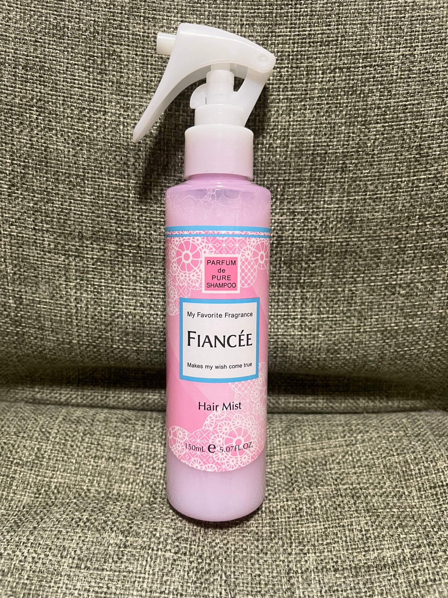 フレグランスヘアミスト ピュアシャンプーの香り/フィアンセ/ヘアミストを使ったクチコミ(2枚目)
