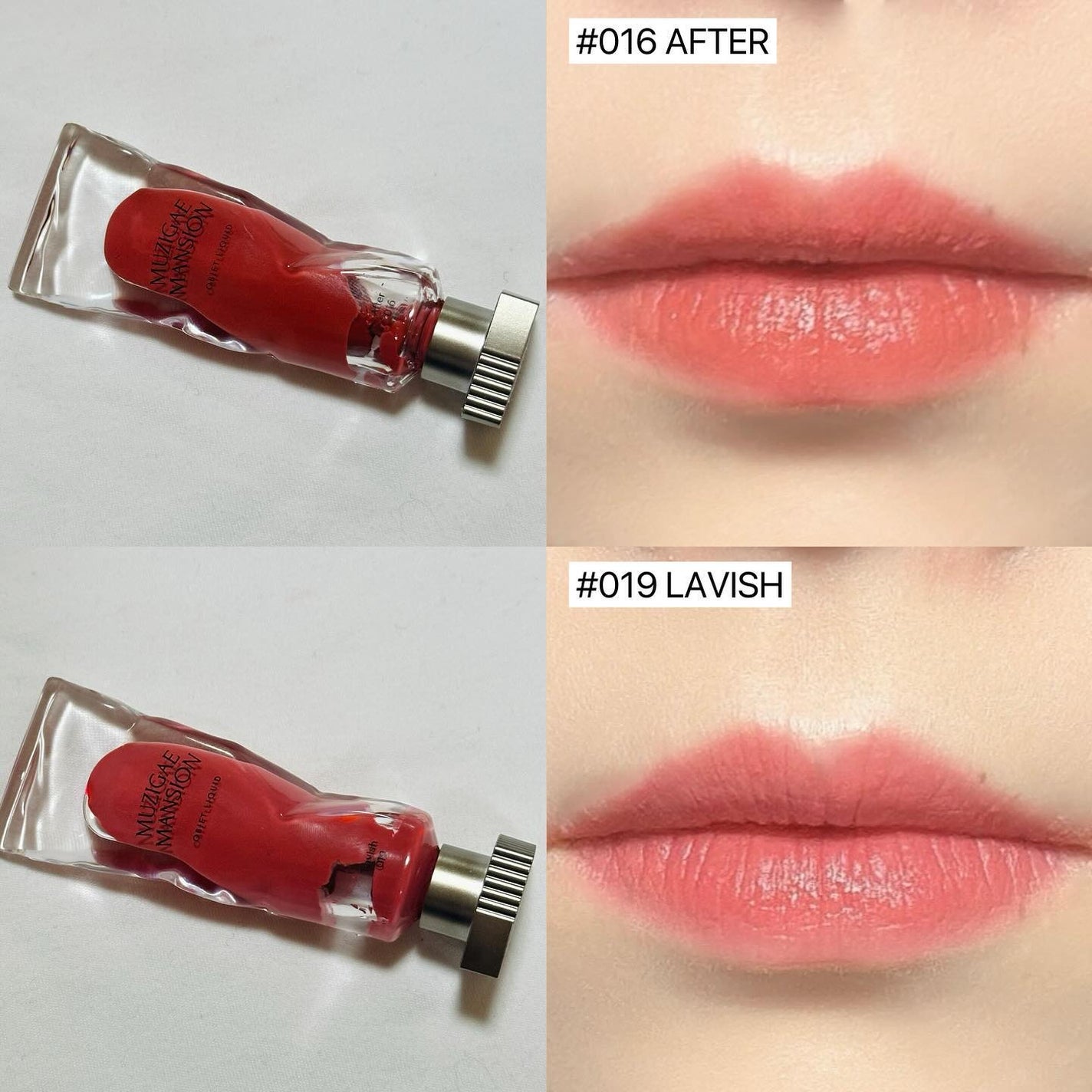 オブジェリキッド/MUZIGAE MANSION/口紅を使ったクチコミ(2枚目)