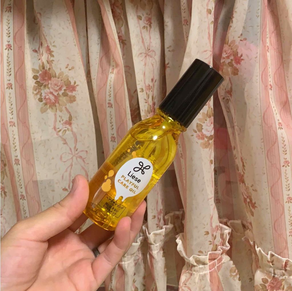プレイフルケアオイル/リーゼ/ヘアオイルを使ったクチコミ（1枚目）
