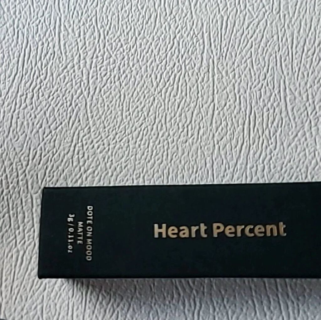 ドットオンムードマット/Heart Percent/口紅を使ったクチコミ(2枚目)