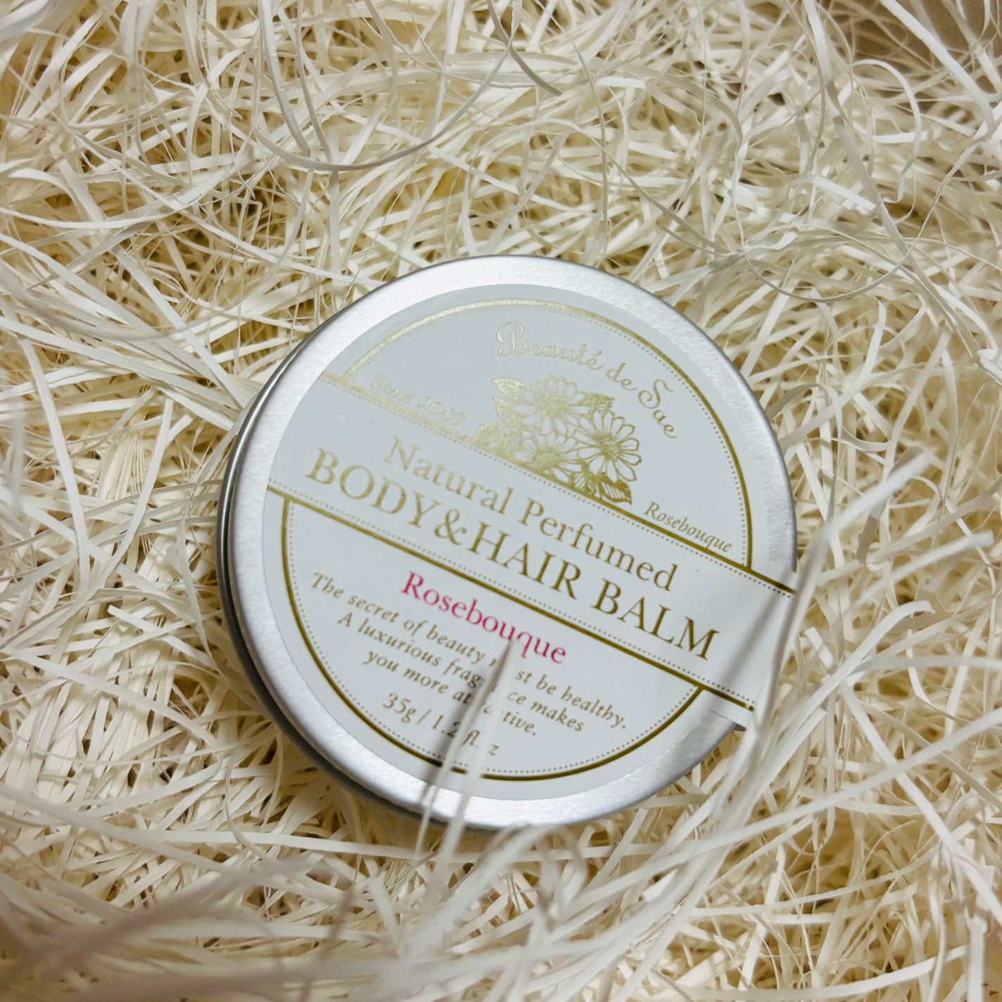 ナチュラル パフュームド ボディ&ヘア バーム(ローズブーケ)/ボーテ デュ サエ/ボディクリームを使ったクチコミ(1枚目)