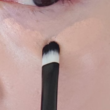 UR GLAM　CONCEALER BRUSH（コンシーラーブラシ）/U R GLAM/メイクブラシを使ったクチコミ（3枚目）