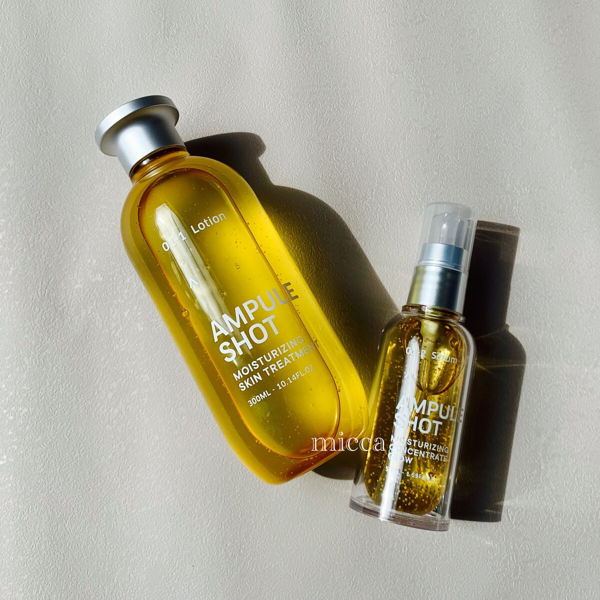 モイスチャーライジング コンセントレートグロウ セラム/AMPULE SHOT/美容液を使ったクチコミ（1枚目）