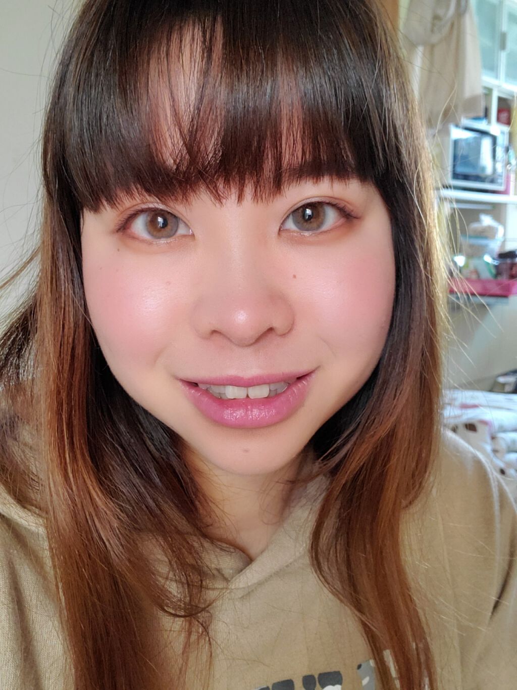 UR GLAM BLOOMING EYE COLOR PALETTE/U R GLAM/アイシャドウパレットを使ったクチコミ(1枚目)