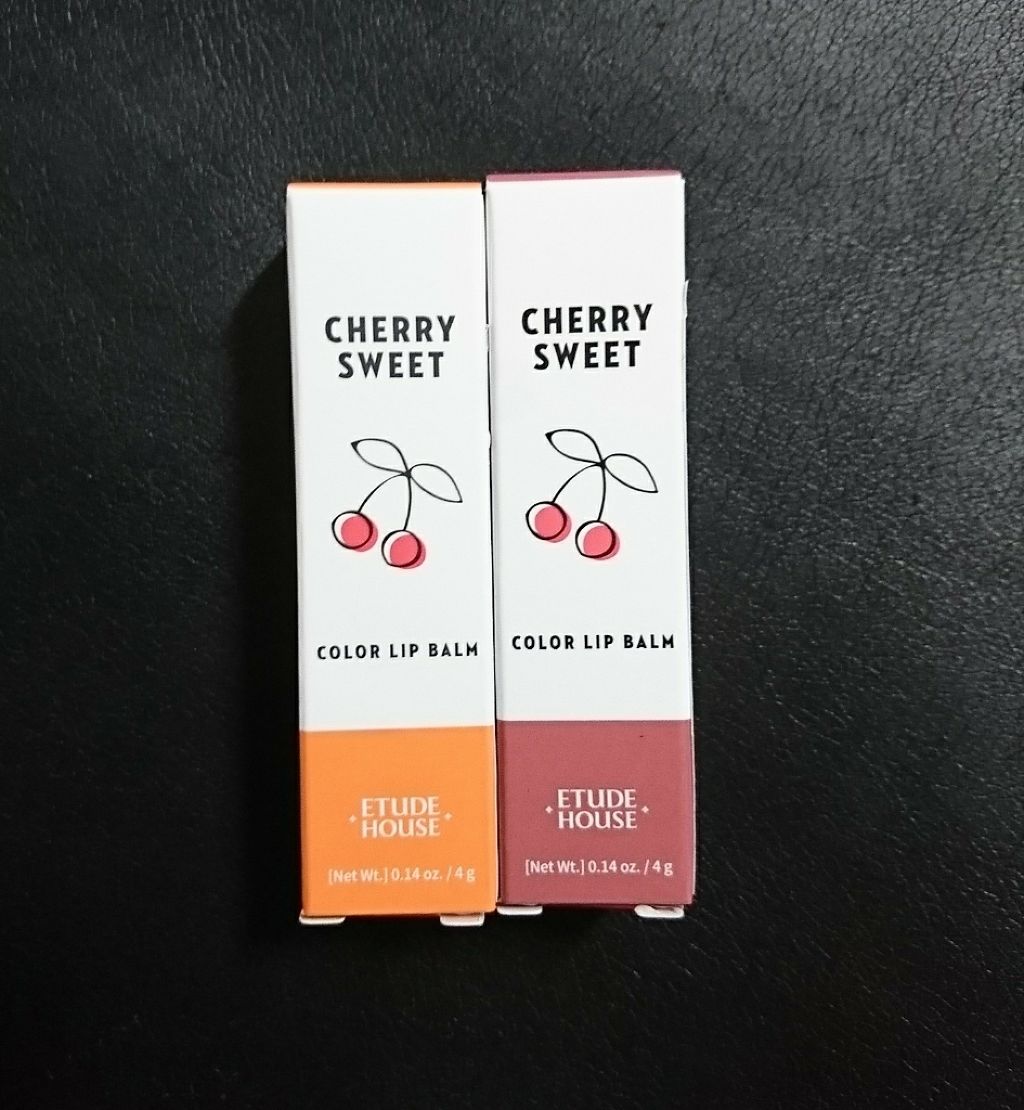 チェリースイート カラーリップバーム/ETUDE/口紅を使ったクチコミ(1枚目)
