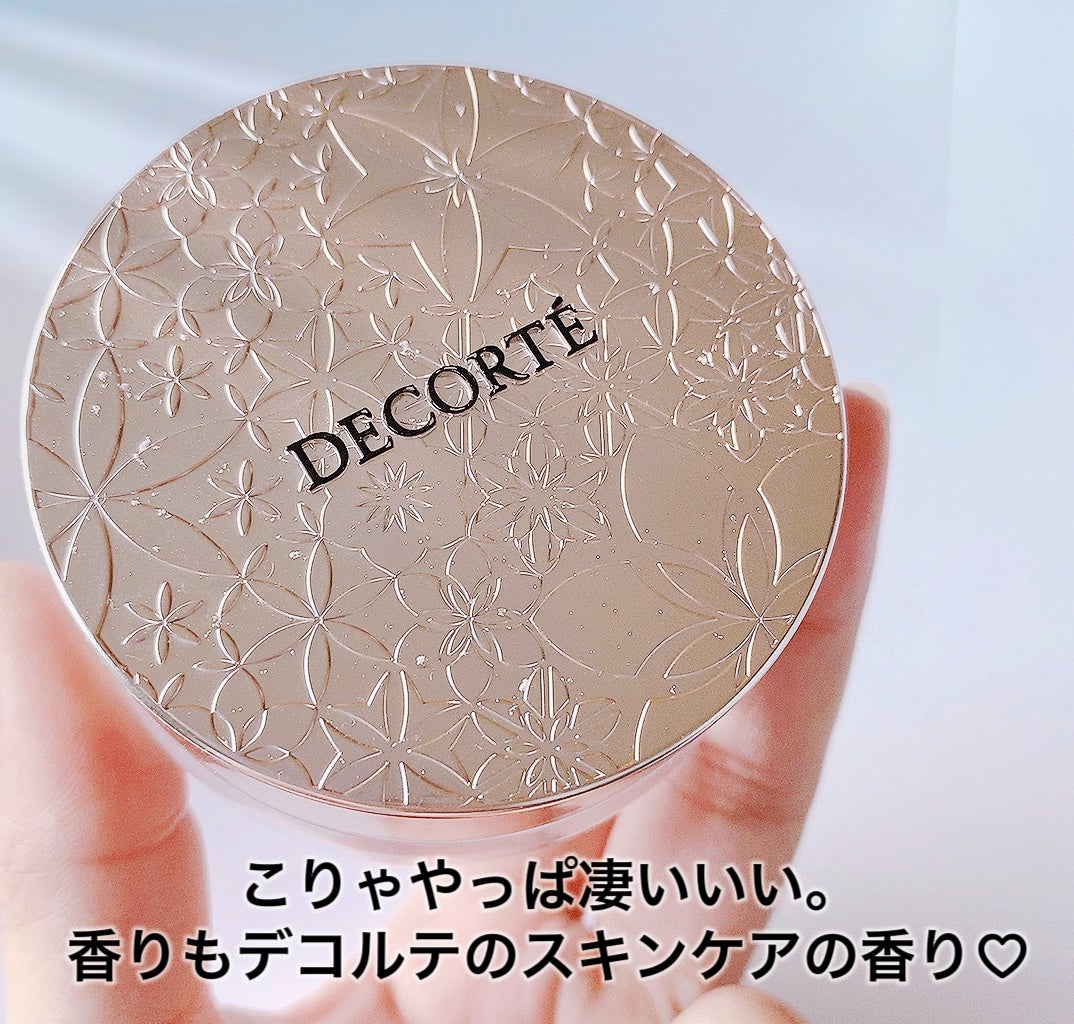 フェイスパウダー/DECORTÉ/ルースパウダーを使ったクチコミ(3枚目)