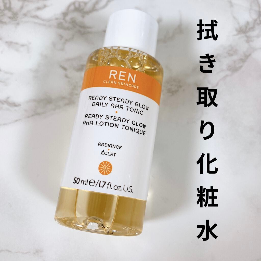 スキンケア レディー ステディ グロウ デイリー AHA トニック/REN(レン)/化粧水を使ったクチコミ(1枚目)