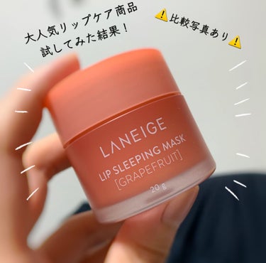 リップスリーピングマスク/LANEIGE/リップケア・リップクリームを使ったクチコミ（1枚目）